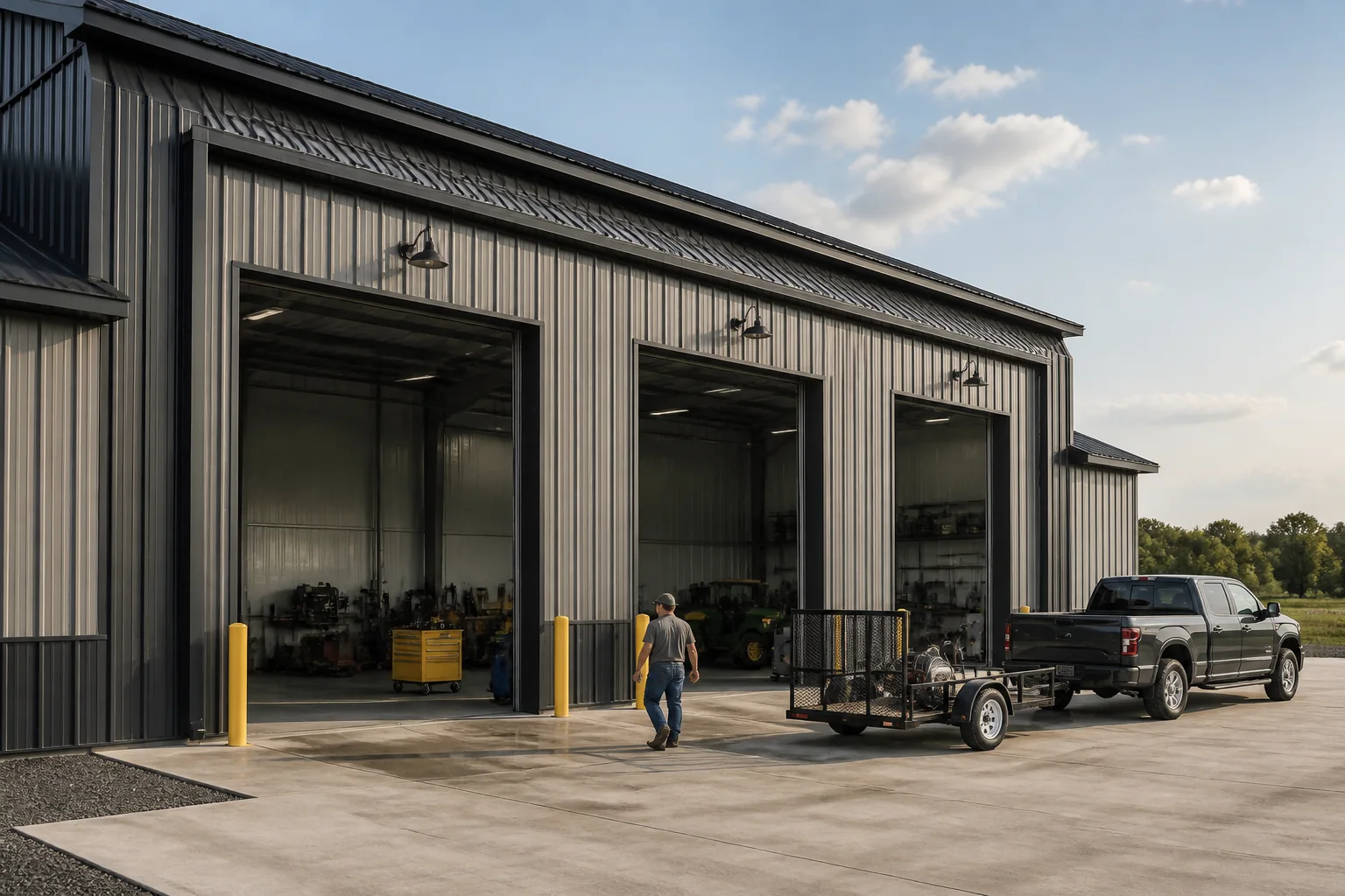 Steel Garages